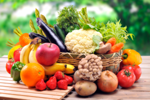 Fresh Vegetables and Fruits